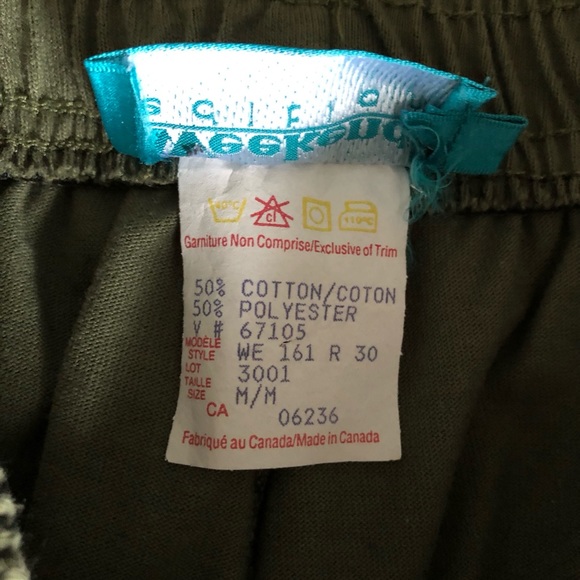 Khaki Straight Leg Sweatpants With Pockets - Picture 4 of 10